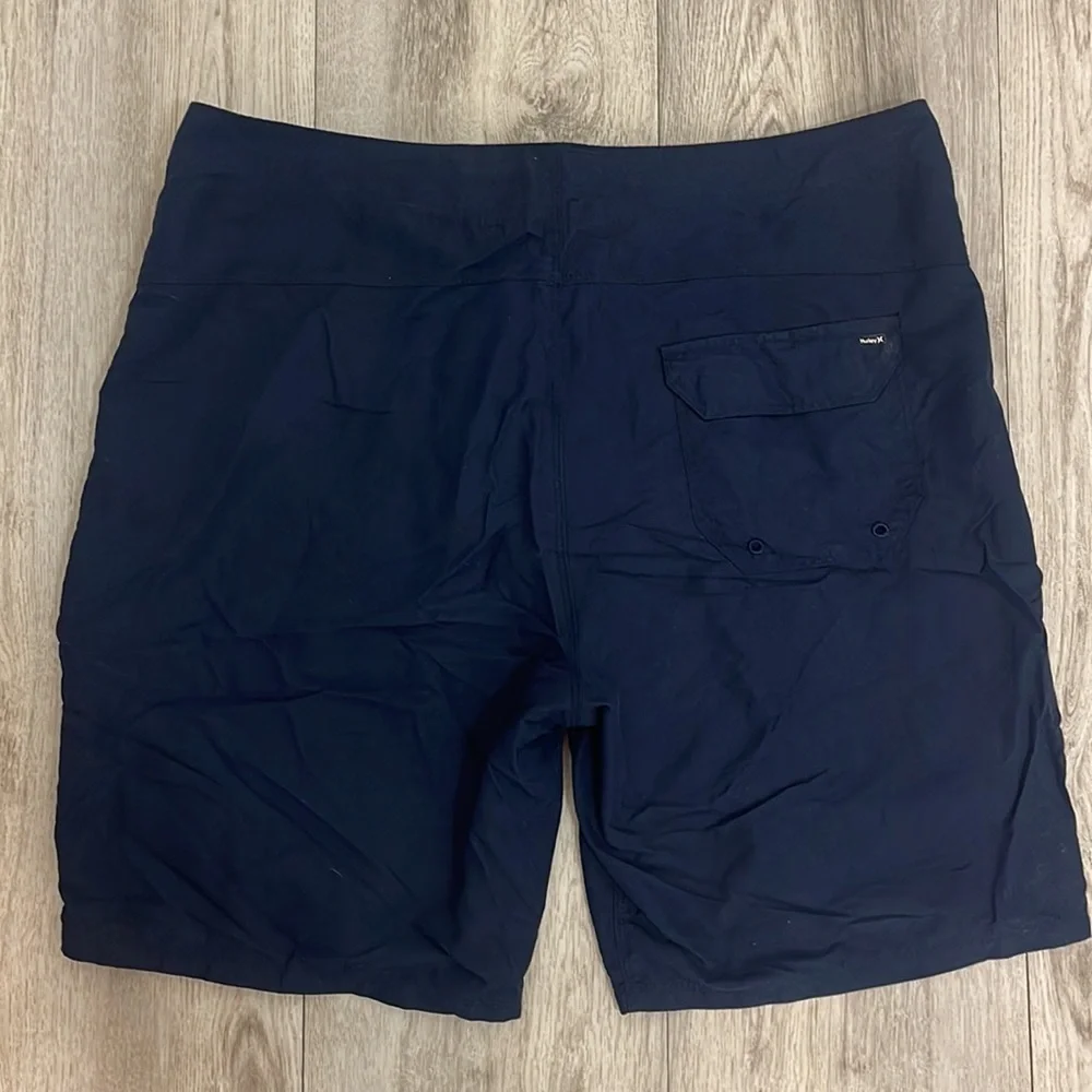 Men’s navy swim trunks